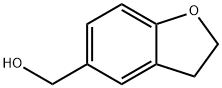 2,3-二氢-1-苯并呋喃-5-基甲醇 结构式