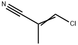 (E)-3-氯-2-甲基丙-2-烯腈 结构式