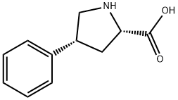 顺式-4-苯基-L-脯氨酸 结构式