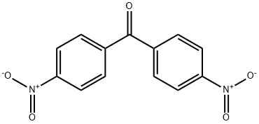 bis(4-nitrophenyl)methanone 结构式