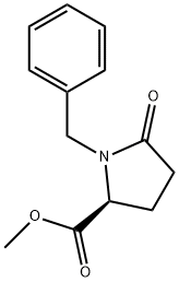 1-苄基-5-氧代吡咯烷-2-羧酸甲酯 结构式