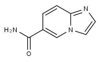 咪唑并<1,2-A>吡啶-6-甲酰胺 结构式