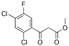 METHYL 3-(2,4-DICHLORO-5-FLUOROPHENYL)-3-OXOPROPIONATE 结构式