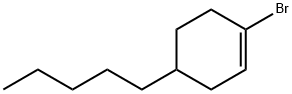 1-溴-4-戊基-1-环己烯 结构式