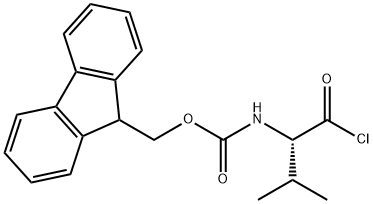 FMOC-缬氨酰氯 结构式