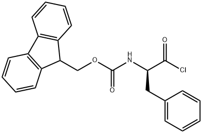 FMOC-D-苯丙酰氯 结构式