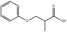 2-甲基-3-苯氧基丙酸 结构式