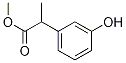 Methyl 2-(3-hydroxyphenyl)propanoate 结构式
