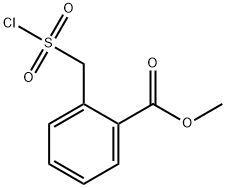 邻甲氧基羰基苄磺酰氯 结构式