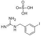 3-IODOBENZYLGUANIDINIUM-SULFATE 结构式