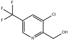 [3-氯-5-(三氟甲基)吡啶-2-基]甲醇 结构式