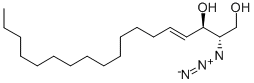 (2S,3R,4E)-2-AZIDO-4-OCTADECENE-1,3-DIOL 结构式