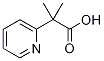 2-甲基-2-(吡啶-2-基)丙酸 结构式