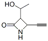 2-Azetidinone, 4-ethynyl-3-(1-hydroxyethyl)- (9CI) 结构式