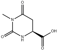 1-甲基-L-4,5-二氢乳清酸 结构式