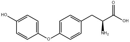 DL-甲状腺氨酸 结构式
