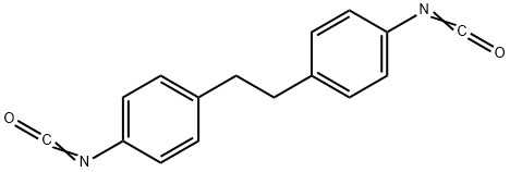 (Bibenzyl-4,4'-diyl)diisocyanate 结构式