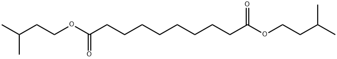 二(3-甲基丁基)癸二酸酯 结构式