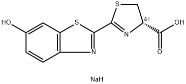 D-虫荧光素钠 结构式