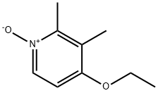 2,3-二甲基-4-乙氧基吡啶氮氧化物 结构式