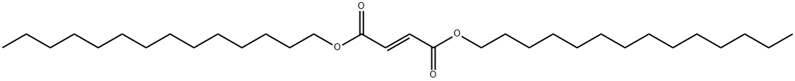 富马酸双十四烷醇酯 结构式