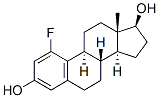 1-fluoroestradiol 结构式