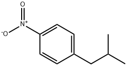 4-硝基异丁基苯 结构式