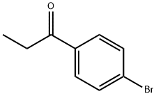 4'-溴苯丙酮 结构式