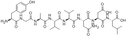 TYR-GLY-ALA-VAL-VAL-ASN-ASP-LEU 结构式