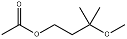 3-甲氧基-3-甲基-1-醋酸丁酯 结构式