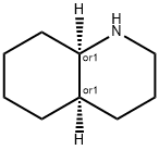 (4AR,8AR)-1,2,3,4,4A,5,6,7,8,8A-十氢喹啉 结构式