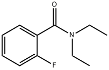 N,N-DIETHYL 2-FLUOROBENZAMIDE 结构式