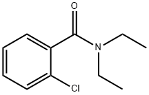 2-氯-N,N-二乙基苯甲酰胺 结构式