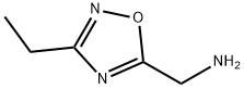 (3-乙基-1,2,4-恶二唑-5-基)甲胺 结构式