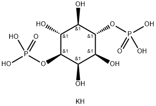 D-肌醇-1,4-二磷酸酯 钾盐 结构式