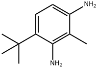 2-Methyl-4-tert-butyl-1,3-phenylenediamine 结构式