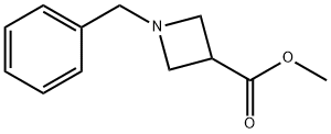 N-苯甲基氮杂环丁烷-3-羧酸甲酯 结构式