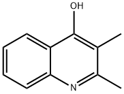 2,3-DIMETHYLQUINOLIN-4-OL 结构式