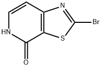 2-溴噻唑并[5,4-C]吡啶-4(5H)-酮 结构式