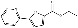 Ethyl 5-(2-pyridyl)-2-furoate 结构式