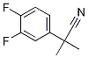 2-(3,4-Difluorophenyl)-2-Methylpropanenitrile 结构式