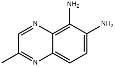 5,6-Quinoxalinediamine,  2-methyl- 结构式