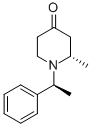 (S)-2-甲基-1-(S)-苯乙基哌啶酮 结构式