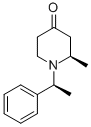 (R)-2-甲基-1-(S)-苯乙基哌啶酮 结构式