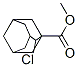 methyl 2-chloroadamantane-1-carboxylate 结构式