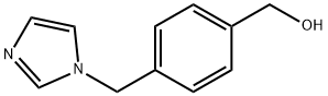 [4-(1H-IMIDAZOL-1-YLMETHYL)PHENYL]METHANOL 结构式