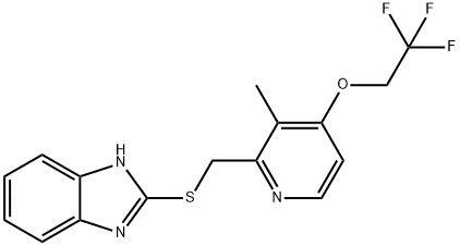 兰索拉唑硫醚 结构式
