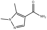 1,5-二甲基-1H-吡唑-4-甲酰胺 结构式