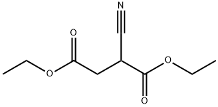 2-CYANO-SUCCINIC ACID DIETHYL ESTER 结构式