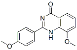 4(1H)-Quinazolinone,  8-methoxy-2-(4-methoxyphenyl)-  (9CI) 结构式